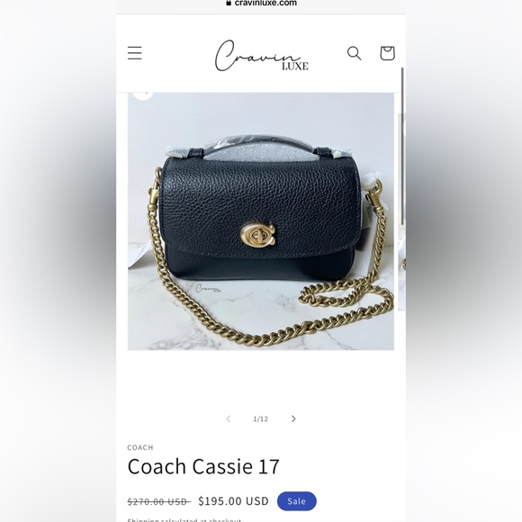 New Coach Cassie 17 Crossbody Bag - Picture 15 of 15